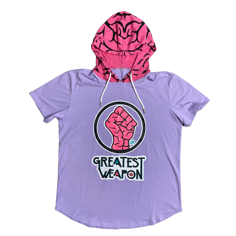 Limited edition Our Greatest Weapon™ PURPLE Hoodie Tee