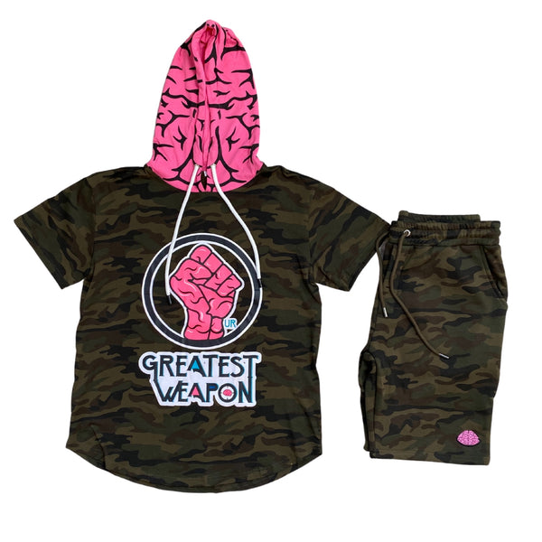 Camouflage Limited edition Our Greatest Weapon™ Hoodie Tee